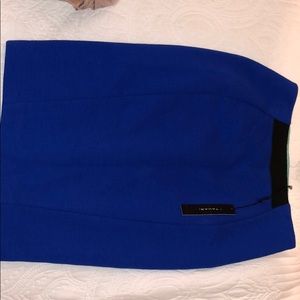 TAHARI Pencil Skirt Royal Blue Size 2